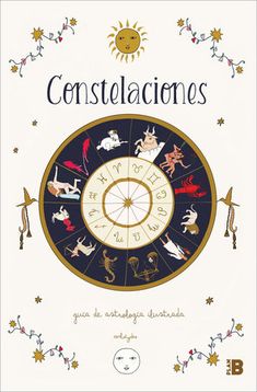 the front cover of a book with zodiacs on it