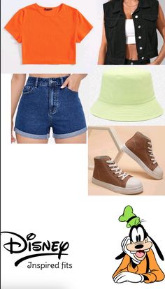 Goofy Outfit Ideas, Goofy Disneybound, Goofy Outfits, Disneybound Ideas, Disneybound Outfits, Disney Fits, Wellness Board