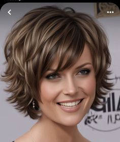 Short Shag Haircuts For Thick Hair 2023, Short A Line Haircut With Layers, Shag Hairstyles Medium Back View, Hairstyles For Thick Coarse Hair Over 50, Women’s Short Shag Haircut, Jane Fonda Hairstyles 2022, Fixing Short Hair