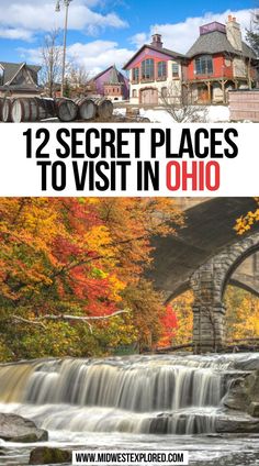 12 Secret Places to Visit in Ohio Ohio Places To Visit, Ohio Fall Trips, Castles In Ohio, Historic Places To Visit United States, Amish Ohio Road Trips, Northeast Ohio Things To Do, Ohio Travel Places To Visit, Ohio Day Trips Places To Visit, Places To Go In Ohio