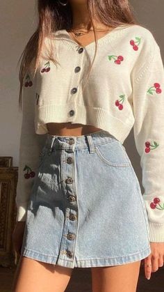 Mode Indie, Indie Outfits, Korean Outfits, Teen Fashion Outfits, Retro Outfits