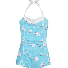 Nwt Janie And Jack: Sailboat Print Swimsuit From The “Cruise Along” Collection Sweet Seafaring Style For Her In This Sailboat Print Swimsuit. Ruched Silhouette And Contrast Piping Complete The Look. Very Age Appropriate!!! 80% Nylon, 20% Spandex Rochelle Upf 50+ Fully Lined Size: 12-18 Months Machine Washable Brand New With Tags. Perfect Condition. Playful White One-piece Swimwear, Playful Light Blue Swimwear For Summer, Playful Blue Fitted Tankini, Cute One-piece Swimwear For Pool, Playful Blue Tankini For Swimming, Blue Summer Tankini For Playwear, Blue Sleeveless Playwear Tankini, Blue Nautical Fitted Swimwear, Playful Blue Spring Tankini