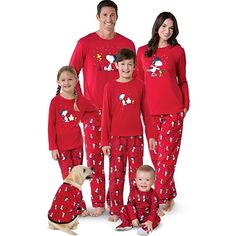 Discover the perfect Snoopy Family Pajamas Sets at Original Pajama. We rigorously test our PJs to ensure they bring as much joy to your family as they do to ours. Our diverse pajama styles cater to everyone, even your pets! Whether you're planning the perfect family photo or baking Christmas treats, matching family pajamas are sure to bring smiles. Start a holiday tradition with coordinated pajamas for the entire family. Crafted with fade-resistant, high-quality fabrics, these pajamas are design Pajamas For Christmas, Snoopy Family, Pajamas Matching, American Christmas, Family Pajama Sets, Pajamas Comfy, Matching Family Pajamas, Matching Pajamas, Leggings Pattern