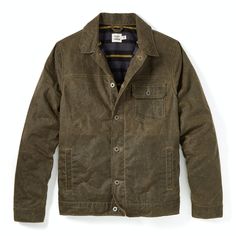 Flint and Tinder Flannel-Lined Waxed Trucker Jacket - Forest | Trucker Jackets | Huckberry Fall Utility Jacket With Double-needle Stitching, Rugged Outerwear With Double-needle Stitching, Rugged Long Sleeve Outerwear With Double-needle Stitching, Unstructured Utility Outerwear For Winter, Rugged Winter Utility Jacket With Flap Pockets, Waxed Finish Long Sleeve Utility Jacket For Outdoor, Rugged Utility Jacket With Double-needle Stitching, Rugged Utility Jacket With Double-needle Stitching For Outdoor, Rugged Unstructured Outerwear For Work