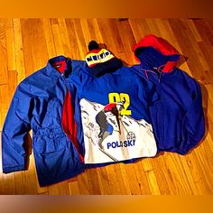 Amazing Shape Vintage Small = Modern Medium Listing Is For Coat Only Please Inquire About Other Items Polo Bear Polo Ski Polo 1992 Polo Hi-Tech Polo Country Polo Varsity Polo P-Wing Polo Army Polo Bear, Ski And Snowboard, Jacket Coat, Fleece Jacket, Polo Ralph, Red And Blue, Mens Polo, Polo Ralph Lauren, Coats Jackets