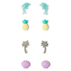 Very Cute! Very Summery! And Very Beach Earrings Set For Pierced Ears! Brand New With Tags! Add To Your Bundle For Only $3 Each! Details: Manmade Materials Set Of Four Glitter Accents Post-And-Back Styling Spot Clean; Imported Create A Bundle With At Least 3 Items To Save Up To 15% And Buy Now! Or Send Me An Offer! Playful Yellow Earrings For Summer, Fun Blue Jewelry For Summer, Fun Blue Summer Jewelry, Playful Yellow Summer Earrings, Cute Multicolor Earrings For The Beach, Cute Multicolor Earrings For Beach, Cute Multicolor Beach Earrings, Playful Blue Jewelry For The Beach, Playful Blue Jewelry For Vacation