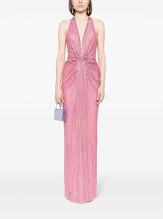 Jenny Packham Dresses, Gown Pink, Embellished Gown, Versace Outfit, Wardrobe Edit, City Dress, Jenny Packham, Exclusive Fashion, Coat Dress