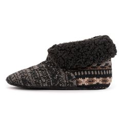 Pull on MUK LUKS Men's Slipper Boots when temps start to drop. With soft faux sherpa lining and foam insoles, these booties will keep toes warm and cozy all season long while a no-skid sole keeps you safe on slick floors. Wipe with damp cloth. Dry flat. Imported. 100% Acrylic Upper 100% Polyester Faux Shearling Lining 100% Polyester Faux Suede Poly Tricot Sole Foam Insole Stretchy knit fabric to allow for easy on and off Multiple Color Options US Men's Whole Size S/M (8-10) L/XL (11-13) Soft Sole Slippers, Summer Clearance Sale, Summer Sock, Suede Slippers, Knitted Slippers, Men's Knit, Sport Socks, Slipper Boots, Mens Slippers