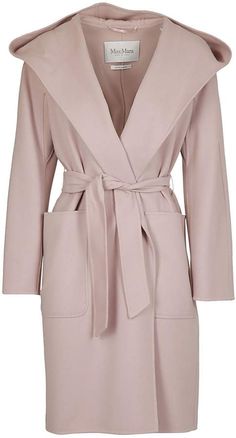 Max Mara Belted Coat Waist Blazer, Vest Coat, Pink Tie, Belted Coat, Pink Ties, Occasion Wear, Rocker, Stylish Outfits, Duster Coat