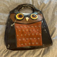 Like New. Never Used. Slightly Smushed From Being In Storage. Owl Bag, Vintage Kate Spade, Bags Vintage, Kate Spade Bags, Kate Spade Bag, Womens Tote Bags, Black And Brown, Kate Spade, Like New