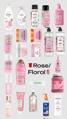 #rose #floral #bodycare Rose Skincare, Dove Beauty, Hygiene Care, Shea Body Butter, Bath And Body Care, Sulfate Free Shampoo, Body Care Routine