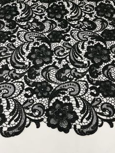 Luxury Black Fabric With Embroidered Border, Lace Fabric Texture, Lace Print Pattern, Black Fabric Texture, Lace Fabric Pattern, Dress Texture, Lace Texture, Black Lace Fabric, Gothic Lace