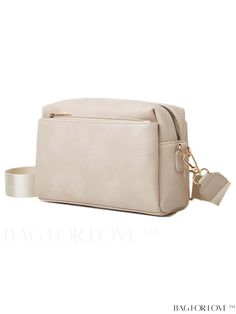 BagForLove - Compact PU Minimalist Square Bag Product Description Color Beige Type Square Bag Bag Size Small Pattern Type Plain Material PU Leather Size Chart INCH CM Strap Length Bag Length Bag Width Bag Height 47.2 inch 8.9 inch 3.1 inch 6.1 inch Strap Length Bag Length Bag Width Bag Height 120 cm 22.5 cm 8 cm 15.5 cm Details Pictures Similar Products h2 { text-align: center; } /* æ¢è¡ */ li{ white-space: normal; word-break: break-all; word-wrap: break-word; } .red-box { width: 100%; display Minimalist Beige Bag For On-the-go, Cream Crossbody Box Bag With Adjustable Strap, Simple Beige Crossbody Shoulder Bag, Cream Clutch Bag With Zipper Closure, Simple Beige Square Bag, Simple Beige Square Shoulder Bag, Solid Color Travel Clutch Shoulder Bag, Minimalist Beige Shoulder Bag For On-the-go, Solid Color Clutch Shoulder Bag For Travel