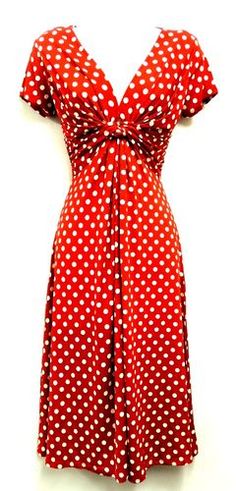 New Slinky Ladies Vtg WW2 Land girl 1940s/50s Polka Dot Pin-up Swing Tea Dress | eBay Character Accessories, Swing Dance, 40s Fashion, Vestidos Vintage, Ladies Dress, 1940s Fashion, 50s Fashion, Mode Vintage, Fashion Mode