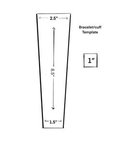 a drawing of a tall vase with measurements