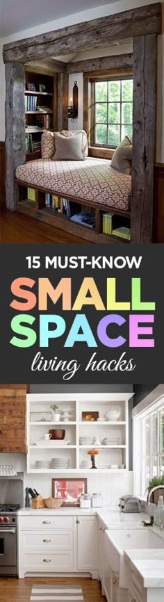 small space living hacks that you can use to make it look bigger and better