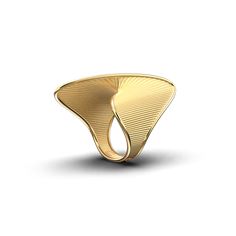 The Eleganza Mobius ring was born as an aerial sculpture, statement but incredibly comfortable to wear, the delicate ribbed decoration embellishes it and makes it a unique and special jewel. The Eleganza collection is inspired by the voluptuous shapes and sinuous movements of the precious fabrics worn in fashion shows. 14k or 18k gold 36mm long modern and elegant designed and crafted in Italy Elegant Spiral Yellow Gold Ring, Sculptural Jewelry With Polished Finish For Formal Occasions, Spiral Ring With A Modern Twist For Formal Occasions, Elegant 14k Gold Spiral Rings, Elegant Spiral Jewelry With Unique Design, Elegant Sculptural Jewelry For Formal Occasions, Modern Spiral Ring For Formal Occasions, Modern Spiral Rings For Formal Occasions, Modern 14k Gold Curved Jewelry