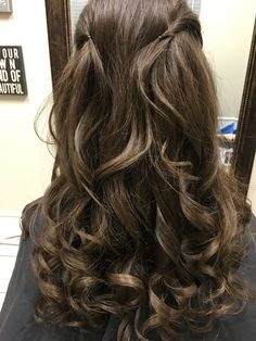 Hairstyles Haircuts, Gorgeous Hair, Prom Hair, Pretty Hairstyles, Wavy Hair, Hair Looks