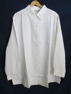 #ad Top Seller for NEW VTG Newport News 3XL White Linen Blend Casual Hawaiian Button Down Shirt, Fashion Tops Oversized Long Sleeve Tops For Formal Occasions, Oversized Formal Button-up Top, Oversized Collared Tops For Formal Occasions, Daywear Shirt With Spread Collar And Buttons, Oversized Tops With Spread Collar In Solid Color, Classic Button-up Tops For Daywear, Oversized Collared Classic Top, Classic Long Sleeve Tops For Daywear, Oversized Classic Collared Top