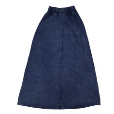 Dress your little fashionista in the chic and trendy Washed Denim Maxi Knit Skirt. Made with a blend of cotton, polyester, and spandex, this skirt is perfect for any occasion. Chic Stretch Denim Blue Skirt, Non-stretch Cotton Chic Skirt, Chic Non-stretch Cotton Skirt, Casual Stretch Dark Wash Skirt, Solid Color Cotton Stretch Maxi Skirt, Solid Color Stretch Cotton Maxi Skirt, Trendy Cotton Flared Denim Skirt, Casual Stretch Cotton Skirt, Trendy Dark Wash Cotton Skirt