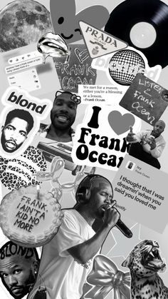 i love frank ocean collage