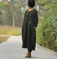 wool dress women Casual Long Sleeve Wool Sweater Dress, Long Cotton Winter Dress, Green Cotton Winter Dresses, Long Cotton Dress For Winter, Long Sleeve Wool Dresses For Fall, Long Fall Dresses With Pockets, Fitted Cotton Sweater Dress For Fall, Long Dresses Long Sleeve, Wool Dresses