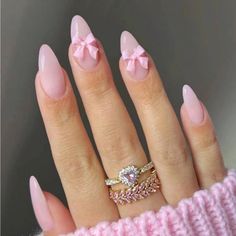 Super Cute And Stylish Ships In 5-10 Business Days Ongles Rose Pastel, Cute Pink Nails, Girly Acrylic, Summery Nails, Girls Nails, Stick On Nails, Nail Charms