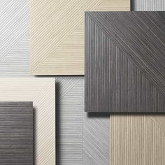 several different colors of wood and tile