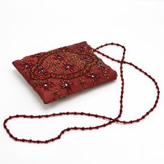 Moyna Burgundy Beaded Bag Brand New W/ Tag! Retail Price: $79 Material: Silk Color: Burgundy Beautiful Handcrafted Crossbody & Shoulder Bag By Renown Beaded Bag Designer Moyna. The Silk Has A Gorgeously Understated Iridescence That Will Upstyle Any Outfit. 100% Silk. Hand Sewn Asian Indian Glass Beaded + Embroidered Design, Front & Back. Beaded Strap. Magnetic Snap Top Closure. Interior Wall Pocket. Made In India. See Last Photo For Measurements. Everyday Red Beaded Bags, Red Beaded Bag As Gift, Festive Beaded Pouch Shoulder Bag, Red Beaded Bag For Gift, Beaded Pouch Shoulder Bag For Festive Occasions, Festive Red Handmade Shoulder Bag, Red Beaded Rectangular Shoulder Bag, Festive Red Pouch Shoulder Bag, Bohemian Red Shoulder Bag For Parties