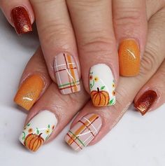 Thanksgiving Nail Art Designs, Cute Thanksgiving Nails, Thanksgiving Nails Fall, Thanksgiving Nails Design Fall, Nails Acrylic Coffin, Thanksgiving Nail Designs, Thanksgiving Nail Art, Thanksgiving Nail, Fall Gel Nails