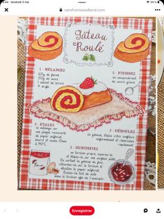 an image of a recipe book on the app store's website page, which is displayed