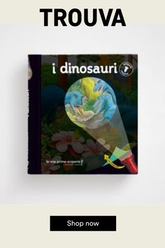 a book with the title i dinosauri written on it