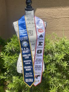 "*This listing is for a Dual Colored Panel Custom Graduation Stole (HBCU Style) ( IE; Right panel 1 color and Left panel a different color). IF you'd like a solid color stole or a two tone trimmed stole then there are separate product links for that in our Etsy shop, just search \"Stole\". Everyone's graduation journey is unique, so graduation is the perfect time to summarize your journey and pay homage to the people, places and things that played an integral part in your journey.  STANDARD LENG Custom Stoles For Graduation, Graduation Stole Ideas, Dental Hygiene Graduation, Stole Ideas, Graduation Cords, Custom Graduation Stole, Graduation 2025, Grad Caps, Glitter Text