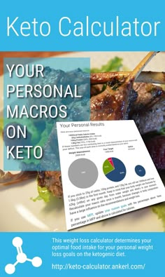 This weight loss calculator finds out how you can lose weight on a ketogenic diet. Based on your personal data you can calculate the amount of carbohydrates, protein, and fat you can eat to reach your specific goal. Give it a try! Keto Calculator, Low Carb Diets, Carbohydrate Diet, Ketogenic Diet Recipes, Keto Lifestyle, Diet Help, Calorie Intake, Keto Paleo, Ketogenic Recipes