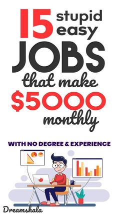 Unique Jobs Ideas, Make 5000 In A Month, Easy Online Jobs Extra Money, Easy Online Side Hustles, Netflix Jobs, Self Employed Jobs, Legit Online Jobs, Make Money Online Fast