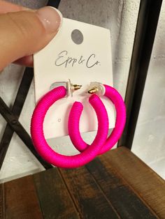 These Pink Thread Hoops are the perfect lightweight accessory. Made from durable yet lightweight material, these stylish earrings are an ideal choice for any occasion. Lightweight and comfortable, they are designed for all-day wear - perfect for busy lifestyles. 1.7” Lead and Nickel free. Cheap Pink Hoop Jewelry, Cheap Pink Hoop Earrings For Everyday Wear, Cheap Playful Pink Hoop Earrings, Playful Pink Cheap Hoop Earrings, Cheap Small Pink Hoop Earrings, Pink Playful Hoop Earrings, Affordable Boutique Clothing, Pink Thread, Antique Candles