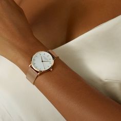 Round Watch, Rose Gold Watches, Jewelry Clasps, Kids Watches, Natural Forms, The Pearl, Timeless Classic, Rose Gold Plates, David Jones