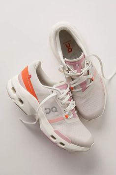 On Cloudpulse Sneakers | Free People Athleisure Low-top Running Shoes With Logo Print, Pink Low-top Running Shoes With Removable Insole, Multicolor Low-top Synthetic Running Shoes, Woman’s Oncloud Shoes, On Clouds Size 5 In Wemens, Beach Ware, Low Boots, All About Shoes, Train Hard