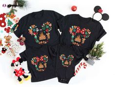 Introducing our Personalized Family Disney Christmas T-Shirt, the perfect way to celebrate the festive season with your loved ones! Crafted with care and designed to spread joy, this unique t-shirt will make your Christmas memories even more special. Featuring the enchanting world of Disney, our t-shirt showcases beloved characters like Mickey Mouse, Minnie Mouse, Donald Duck, and many more. Each character is meticulously printed using high-quality, vibrant colors that will bring the magic o... Disney World Christmas Outfit, Christmas Disney Outfits, Disney Christmas Outfits, Family Disney Shirts Matching, Disney Christmas Shirts, Disney World Christmas, World Of Disney, Merry Bright Christmas, Christmas Party Shirts