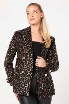 Eye-catching animal print design
Double-breasted front with stylish button closure
Notched lapel collar for a classic look
Long sleeves with button cuffs
Versatile length perfect for layering
Make a statement with this striking Animal Wool Peacoat from Dorothy Perkins. The bold animal print pattern adds a touch of wild sophistication to your wardrobe, perfect for the fashion-forward woman who likes to follow trends without compromising on elegance. This versatile piece can effortlessly transition from day to night, making it ideal for various occasions. Pair it with sleek black trousers and ankle boots for a chic brunch ensemble, or throw it over a knee-length dress for a smart-casual baby shower look. The double-breasted design and notched lapels offer a timeless silhouette that flatter Baby Shower Look, Smart Coat, Animal Print Design, Animal Print Pattern, Animal Prints Pattern, Oasis Fashion, Floral Shirt Dress, Wool Peacoat, Tshirt Skirt