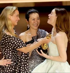 Michelle Yeoh, Emma Stone, Jennifer Lawrence, Winter White, My Girl, Celebrities, Stone, Photography, White