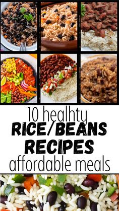 the top 10 healthy rice and beans recipes