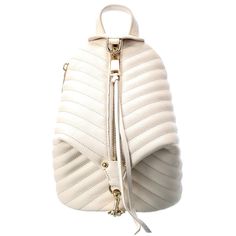 Nwt Rebecca Minkoff Julian Mini Quilted Leather Backpack - 100% Authentic Guaranteed! Brand New With Tags Attached, Never Been Used, Still Factory Wrapped, Comes With Dust Bag! Color: Pearl (Off White) Genuine Leather Approximate Size: 7.5"X 9.5"X 5" Front Zip And Toggle Closure 1 Exterior Side Zip Pocket And Slip Pocket At The Back Double Shoulder Straps Fabric Lining Rm Original Dust Bag Included Price Is Firm! Sorry, No Offers, No Trade. Check Out Our Boutique (5-Star Top Rated Seller) For Mo Trendy White Leather Shoulder Backpack, Chic Beige Crossbody Backpack, Cream Leather Backpack With Zipper Closure, Leather Backpack With Zipper Closure In Cream, White Leather Backpack With Zipper For Daily Use, Luxury White Leather Backpack With Adjustable Strap, Chic Beige Backpack With Zipper Closure, Luxury Leather Backpack In Cream, White Leather Bags With Zipper Closure