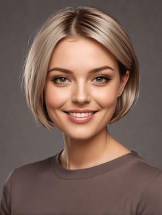 40 Stunning Bob Haircuts for Round Faces That Will Transform Your Look – Scan to Talk Curly Bob With Fringe, Bobs For Round Faces, Grey Blending, The Perfect Haircut, Bob Hairstyles For Round Face, Haircuts For Round Faces, Classic Bob Haircut, Short Layered Bob Haircuts, Short Hair Cuts For Round Faces