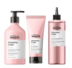 TRIO - LOreal Vitamino Color Shampoo & Mask 500ml /200ml / 400ml L'Oreal Vitamino Color Shampoo 500ml / 16.9oz L'Oreal Vitamino Color Conditioner 200ml / 6.7oz L'Oreal Vitamino Color Soin Concentre 400ml / 13.5oz Track Page Views With Auctiva's Counter Loreal Shampoo And Conditioner, Loreal Shampoo, Shampoo Loreal, Color Conditioner, Color Shampoo, Shampoo Conditioner, L Oreal, Shampoo And Conditioner, Health And Beauty