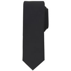 Showcase your sense of style with this men's black skinny tie.Showcase your sense of style with this men's black skinny tie.PRODUCT FEATURES Solid design 2-inches wide Narrow width complements slim, modern dress apparelFABRIC & CARE Polyester Spot clean only Imported Size: One Size. Color: Black Bay Solid. Gender: male. Age Group: adult. Material: sateen. Modern Fitted Ties For Formal Occasions, Modern Standard Tie For Semi-formal Events, Modern Standard Tie For Semi-formal Occasions, Black Tailored Suit And Tie Accessories For Black-tie Events, Classic Black Suit And Tie Accessories, Classic Fitted Black Suit And Tie Accessories, Tailored Black Suit And Tie Accessories For Party, Fitted Black Suit And Tie Accessories For Workwear, Black Fitted Suit And Tie Accessories