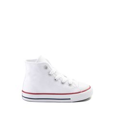 Converse Chuck Taylor All Star Hi Sneaker - Baby / Toddler - White Toddler Converse, Baby Converse, Converse Style, Converse White, Baby Sneakers, Converse Chuck Taylor All Star, Chuck Taylor All Star, Converse Chuck