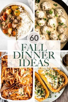 the top ten fall dinner ideas