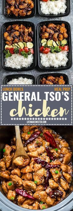 general tso's chicken recipe in a slow cooker