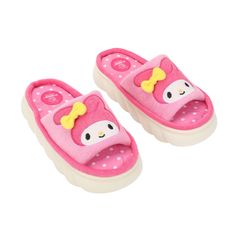 Comfortable Slippers With Rubber Sole, Comfortable Pink Open Toe Slides, Comfortable Slide Slippers With Rubber Sole, Comfortable Indoor Slides With Round Toe, Comfortable Round Toe Slides For Indoor Use, Pink Synthetic Slide Slippers, Pink Non-slip Slide Slippers, Comfortable Open Toe Slippers With Rubber Sole, Pink Synthetic Slide Platform Slippers